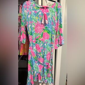 NWT Lilly Pulitzer Kassi dress size large!